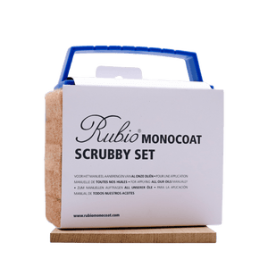Scrubby Applicator Set Beige